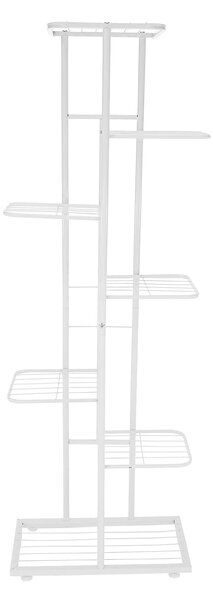 Etajera BAMIR TIP 2, alb, metal, 43x22x126 cm