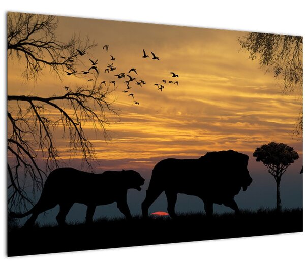 Tablou cu Safari (90x60 cm)