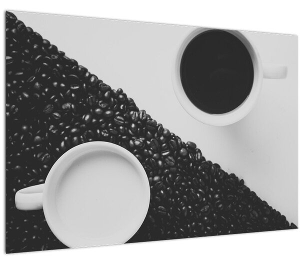 Tablou cu cafea (90x60 cm)