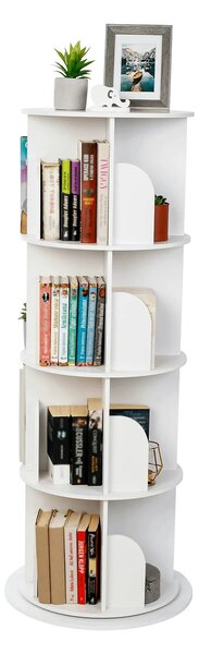 Biblioteca ERION TIP 1, alb, 41x41x127 cm
