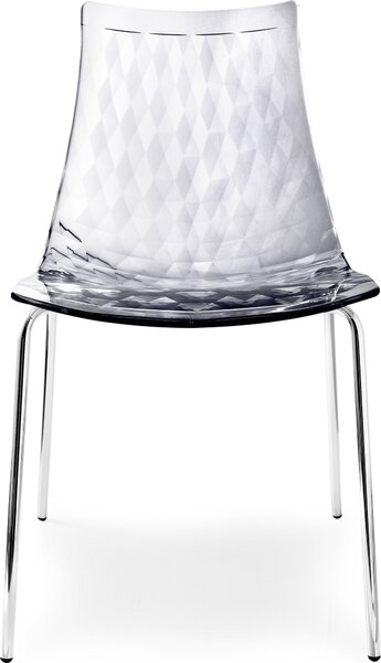 Set 2 scaune Ice CB/1038 plastic 47,5/53,5/82 cm