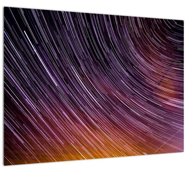 Tablou cu stele șterse pe cer (70x50 cm)