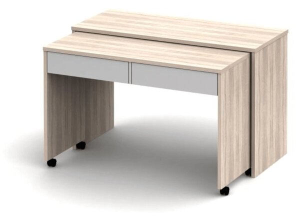 Masă PC Perto New (stejar sonoma + alb). 779614