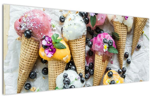 Tablou cu înghețată (120x50 cm)