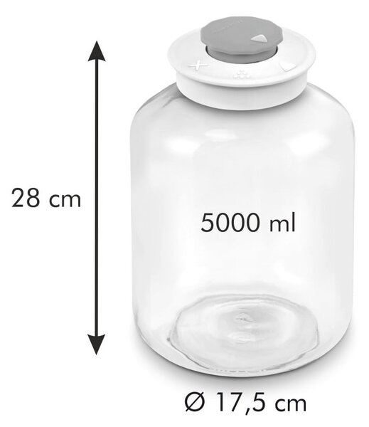 Set de fermentare/conservare 5 l Della Casa - Tescoma