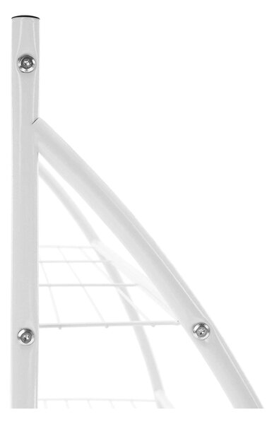 Etajera baie VIMERA, alb, metal, 69x30x166 cm