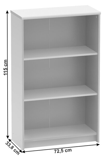 Set mobilier pentru birou Hansa 2 NEW (alb). 1028677
