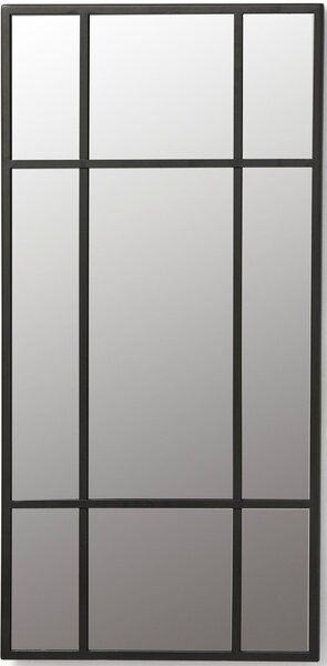 Oglinda Stella neagra 80/1/40 cm