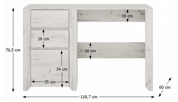 Masă PC Adamus Typ 80 3S. 788471
