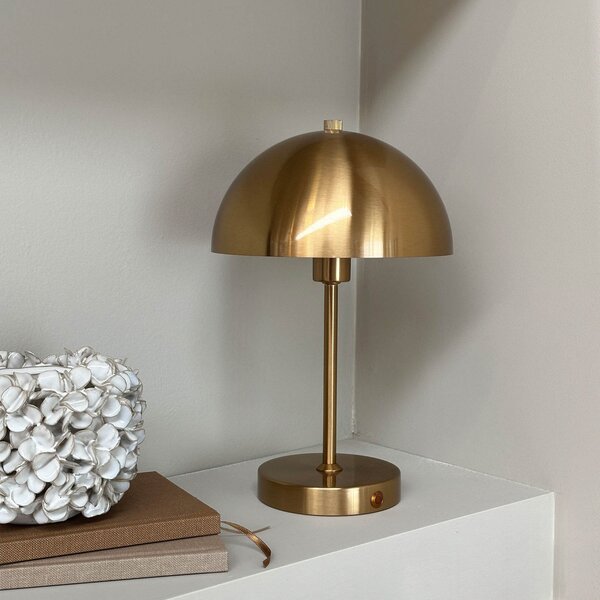 Lampă de masă Dyberg Larsen, Stockholm, reglabil, Bronz / Alamă Veche, Camera de zi, Metal, Scandinavă