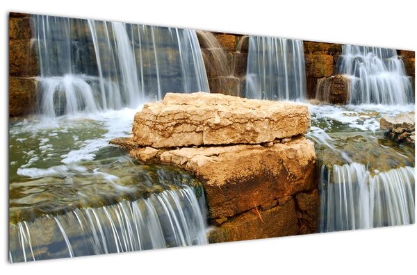 Tablou cu cascade (120x50 cm)