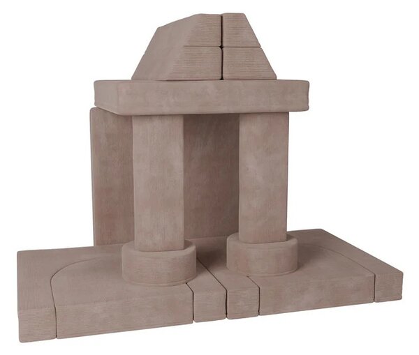 Juskys Canapea pentru copii Kayo 150x75x50 cm - roz