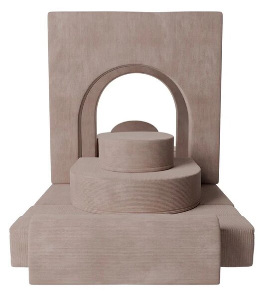 Juskys Canapea pentru copii Kayo 150x75x50 cm - roz
