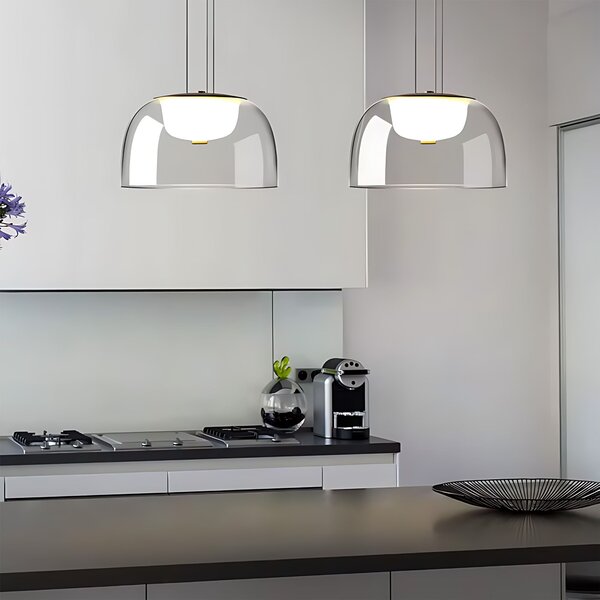 Lampă suspendată LED APP1690-1PC B Gold