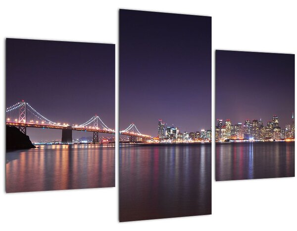 Tablou cu privirea spre San Francisco, California (90x60 cm)