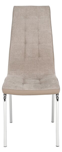 Scaun de sufragerie Gernada new (bej + Crom). 744580