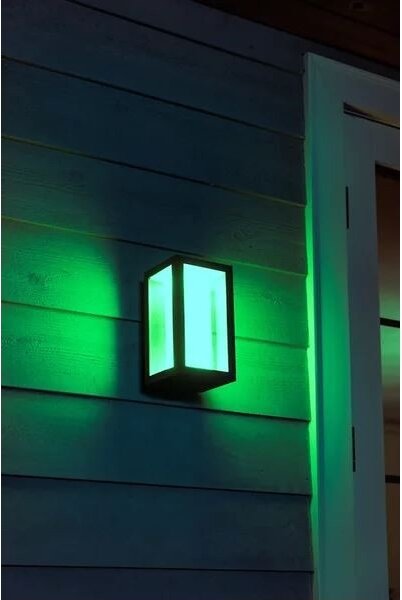 Philips 17429/30/P7 - LED RGB Aplică perete exterior Hue IMPRESS 2xLED/8W/230V IP44