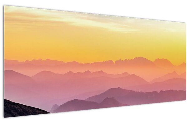 Tablou cerul colorat (120x50 cm)