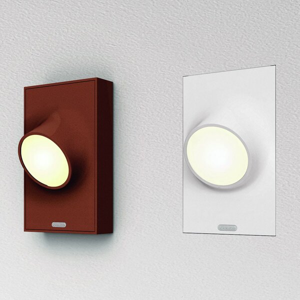 Artemide Ciclope aplică LED de exterior, rugină, Maro / Rugină, Metal, Modern