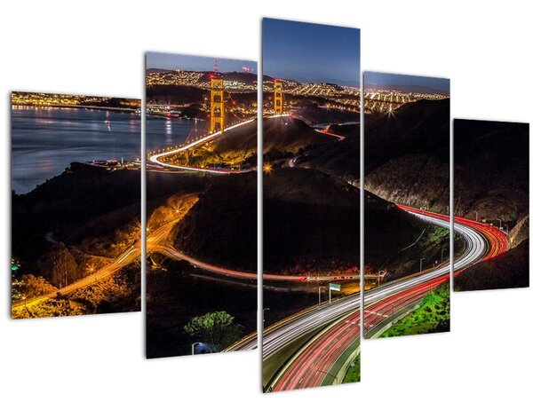 Tablou - Golden Gate Bridge (150x105 cm)