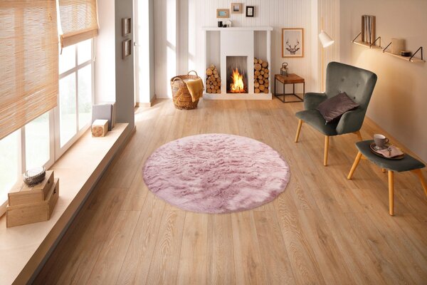 Covor rotund blana mov Valeria 45 cm