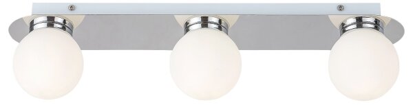 Rabalux 2112 - Plafonieră pentru baie BECCA 3xG9/28W/230V IP44
