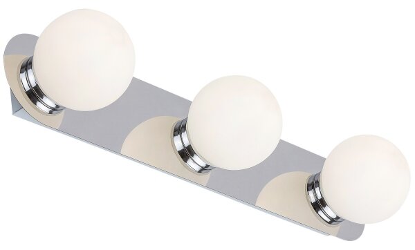 Rabalux 2112 - Plafonieră pentru baie BECCA 3xG9/28W/230V IP44