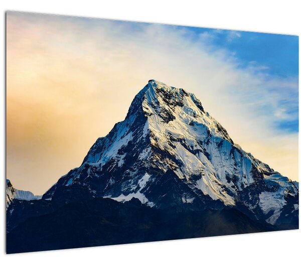 Tablou cu munții înzăpeziți, Nepal (90x60 cm)
