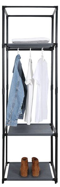 Raft pentru haine Dom (negru). 1028934