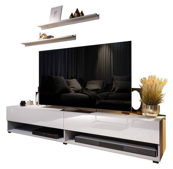 Mobilier living Berny 33 (alb + alb lucios). 1036092