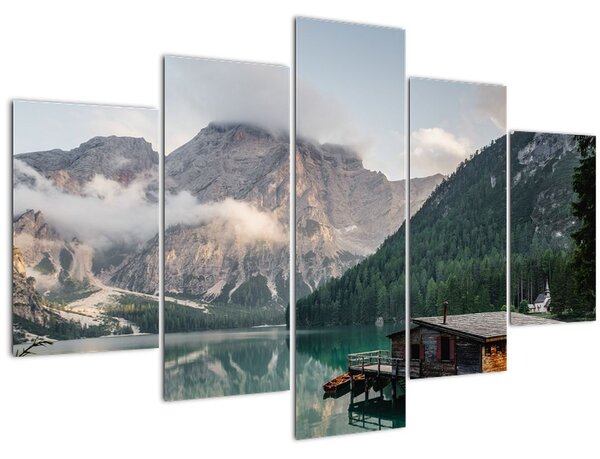 Tablou - Lake Prags (150x105 cm)
