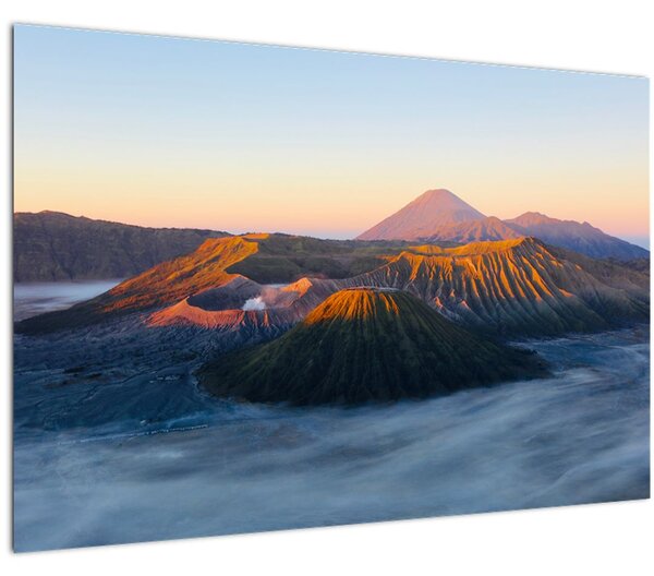 Tablou cu muntele Bromo în Indonesia (90x60 cm)