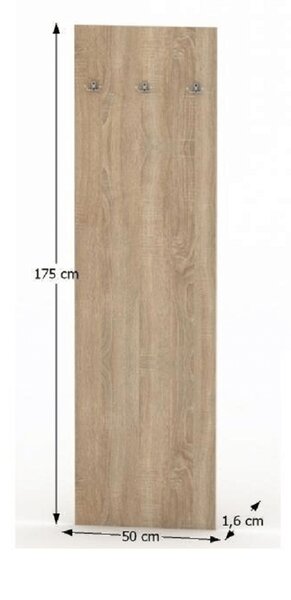 Panou cuier Asista AS 030 stejar sonoma. 788552