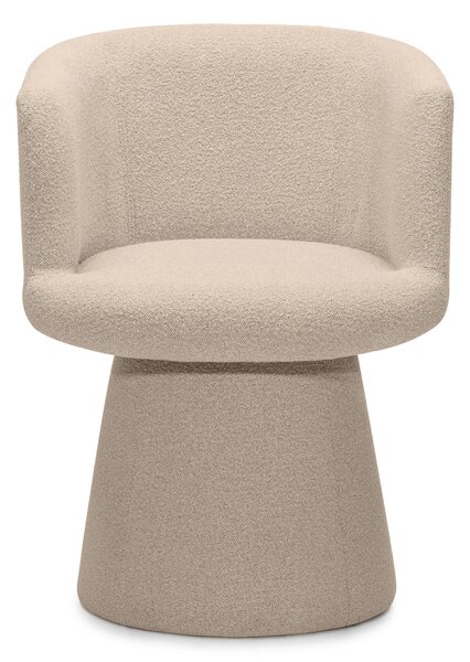 Fotoliu design rotativ YATO, bej Loop 04