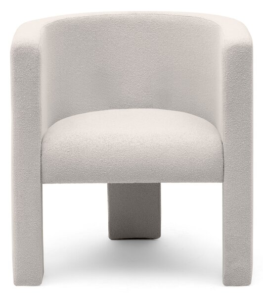 Fotoliu design crem MILU Loop 01