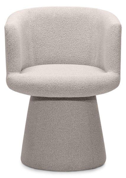 Fotoliu design rotativ YATO, gri-bej Loop 06
