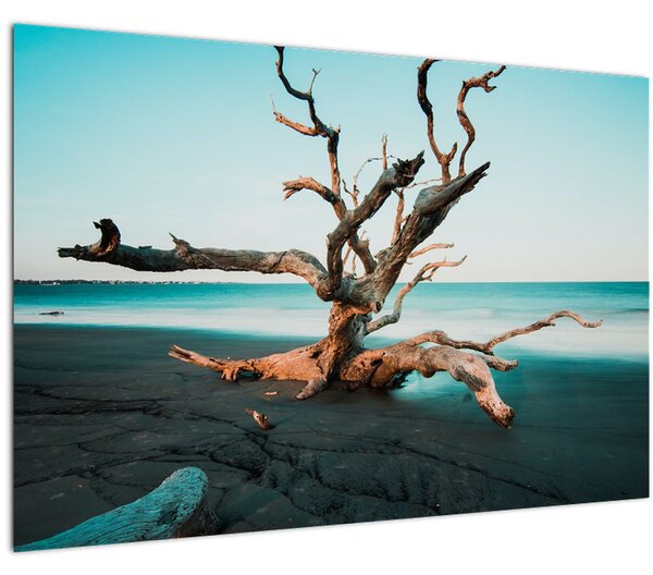 Tablou - Debarcare pe plaja (90x60 cm)