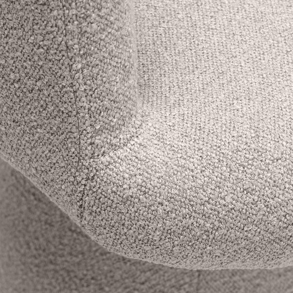 Fotoliu design rotativ YATO, gri-bej Loop 06