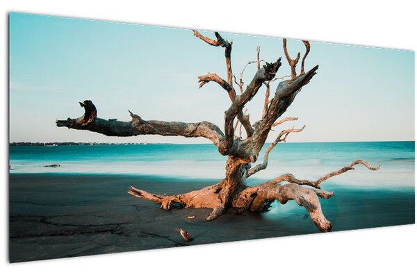 Tablou - Debarcare pe plaja (120x50 cm)