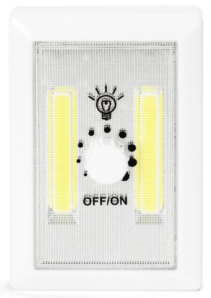 Aigostar - Lampă de noapte portabilă cu LED, 3xAAA, 6500K