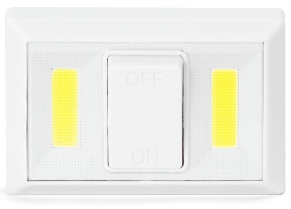 Aigostar - Lampă de veghe portabilă LED, 4xAAA, 6500K