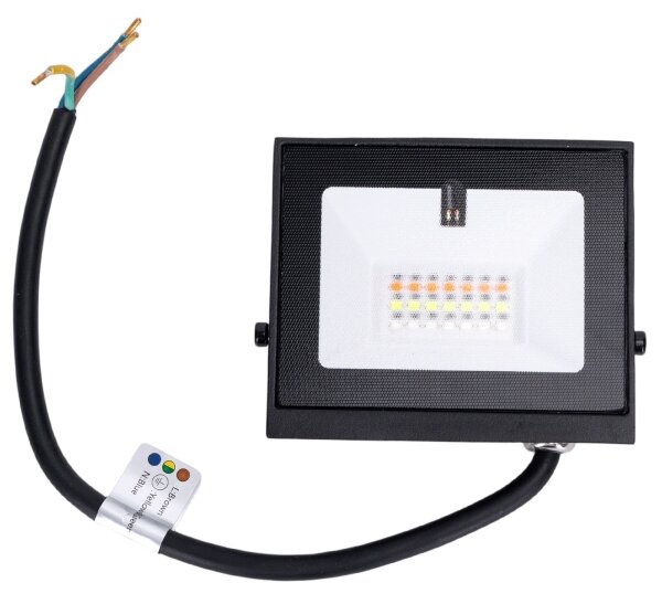 Aigostar - Proiector LED RGB dimabil LED/20W/230V IP65 + telecomandă