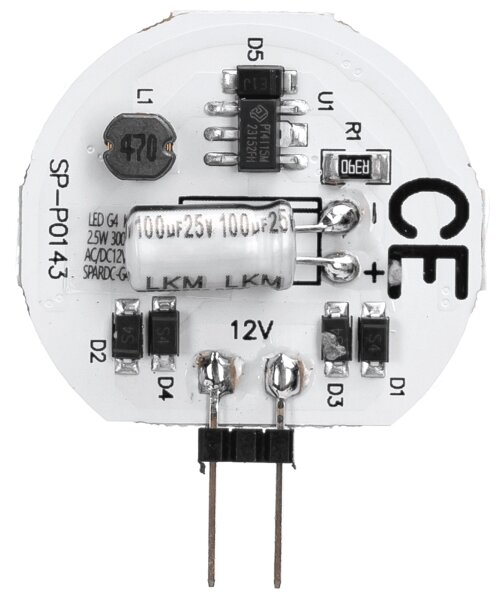 Bec LED G4/2,5W/12V 3000K - Aigostar
