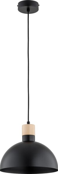 Lampă suspendată pe cablu NEOMI, 1x E27, 15W, 230V, negru