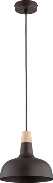 RODOS lustră suspendată pe cablu 1xE27/15W/230V, neagră