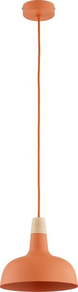 Candelabru suspendat pe cablu RODOS, 1xE27/15W/230V, portocaliu