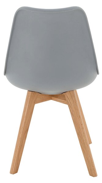 Scaun de sufragerie Bralla 2 (gri). Promo -33%. 1015643