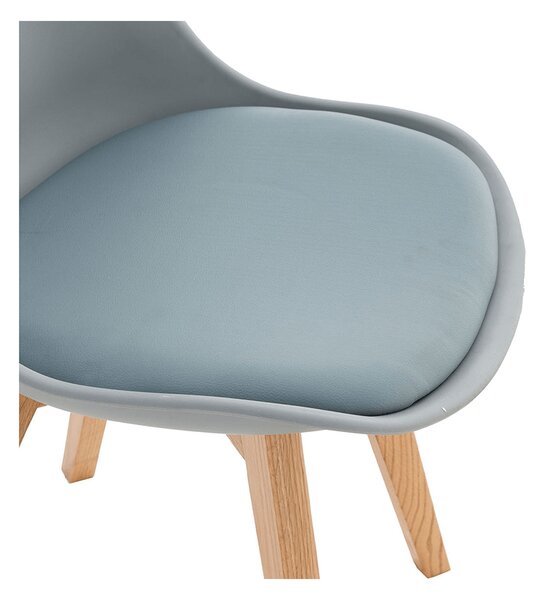 Scaun de sufragerie Bralla 2 (gri). Promo -33%. 1015643