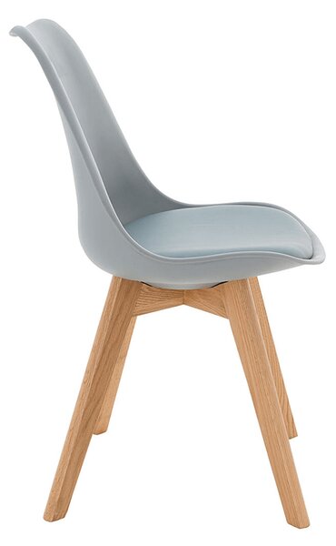 Scaun de sufragerie Bralla 2 (gri). Promo -33%. 1015643