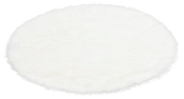 Covor Home affaire Valeria blana artificiala, alb 175 cm